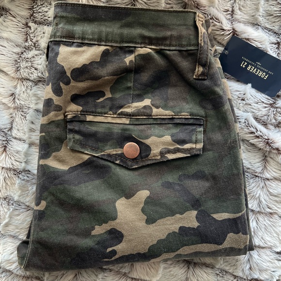 NWT • F21 Skinny Denim Fatigues - Picture 1 of 9